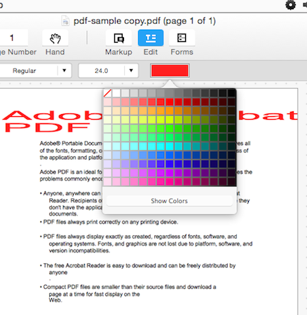 adobe pdf editor for mac